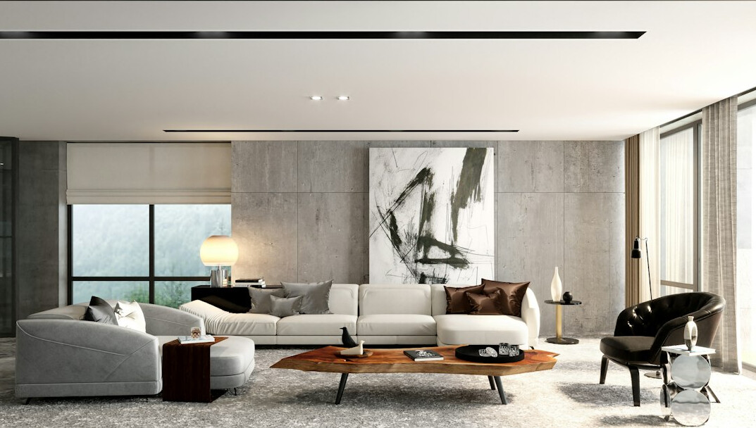 celebrity home living room