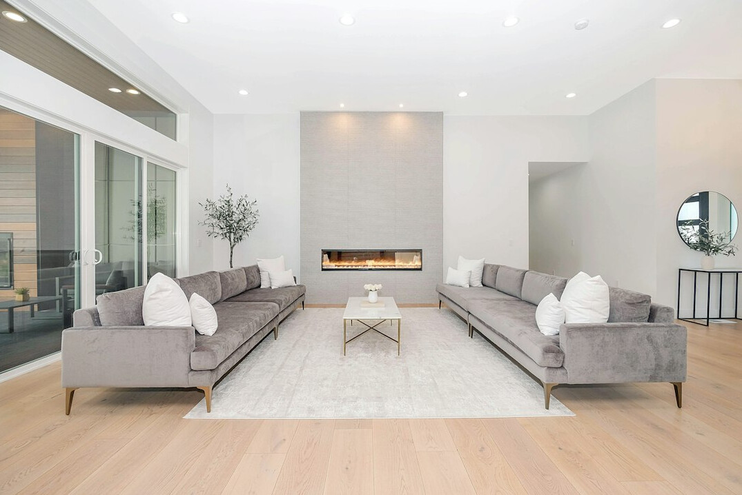modern minimalist living room